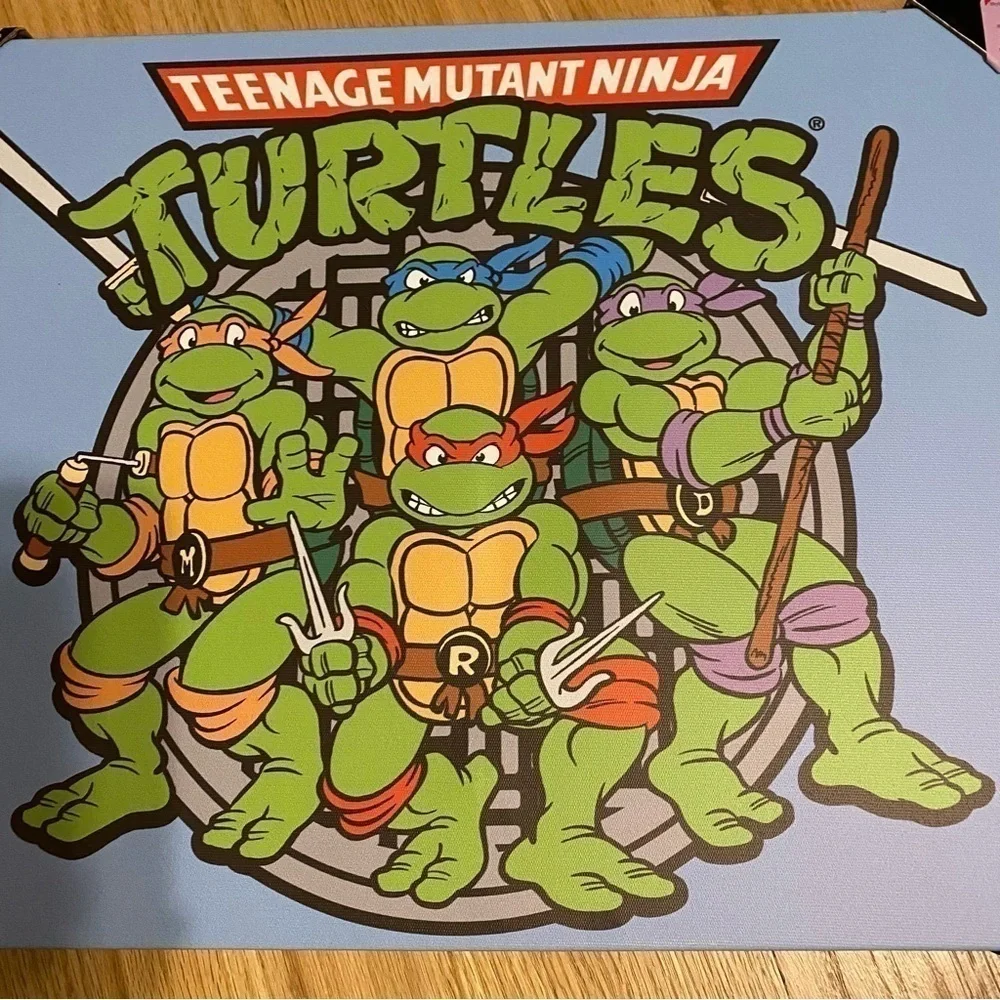 Teenage Mutant Ninja Turtles Wall Canvas Hanging Picture Decor NEW